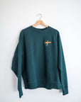 surfing sweatshirt, great gift by artist Alimo