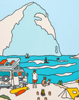 Pacific Times - Art print by Alimo