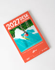 2027 art desk calendar featuring 12 paintings by Alimo