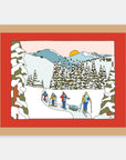 Arrival Alimo art print in a natural wood frame