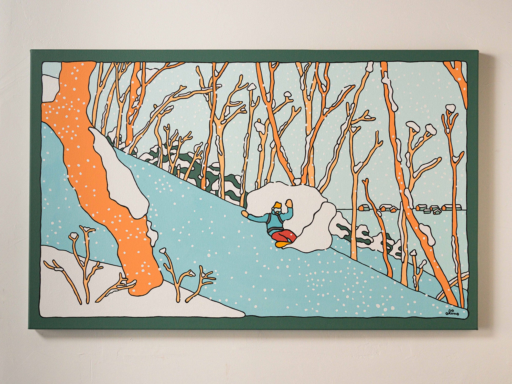 Japow - Japan Snow & Mountain Fine Art by Alimo