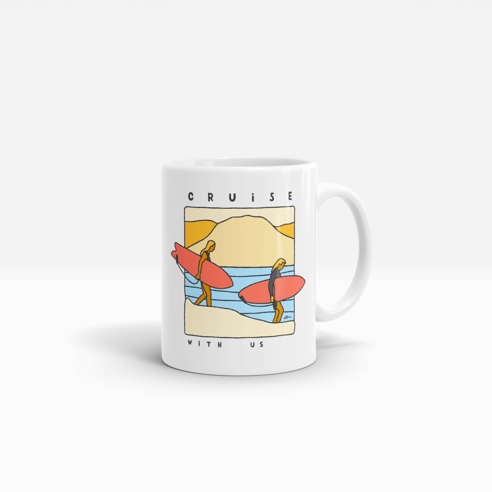 Cruise With Us Ceramic Mug - Alimo
