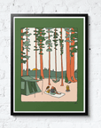 Evening Camps - Print - Alimo