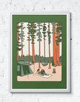 Evening Camps - Print - Alimo