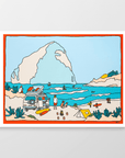 Pacific Times - Art print by Alimo