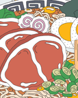 Yudetate Ramen - Print - Alimo