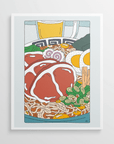 Yudetate Ramen - Print - Alimo