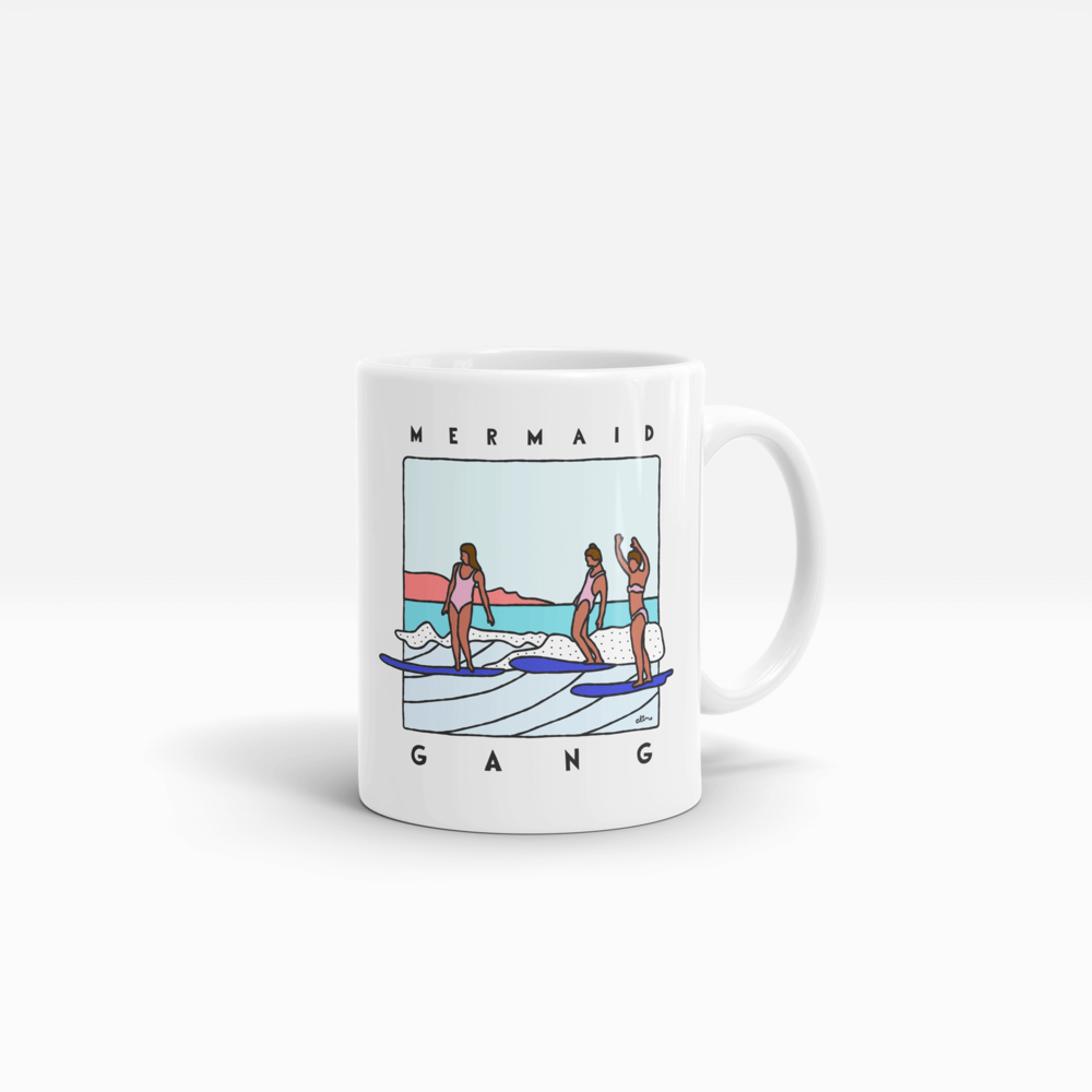 Mermaid Gang Ceramic Mug - Alimo