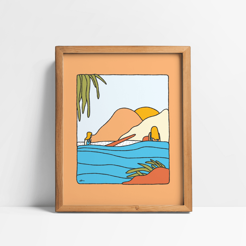 Rays n’ Chill - Print - Alimo
