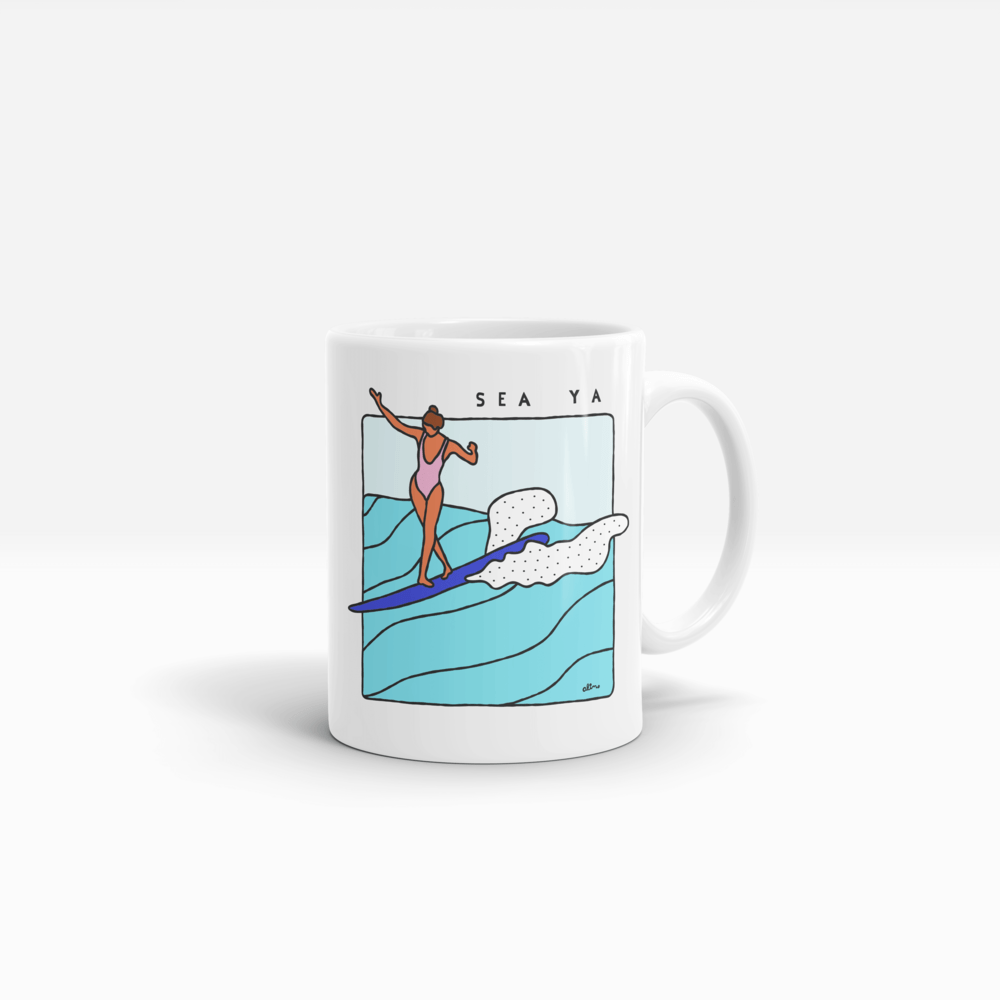 Sea Ya Ceramic Mug - Alimo