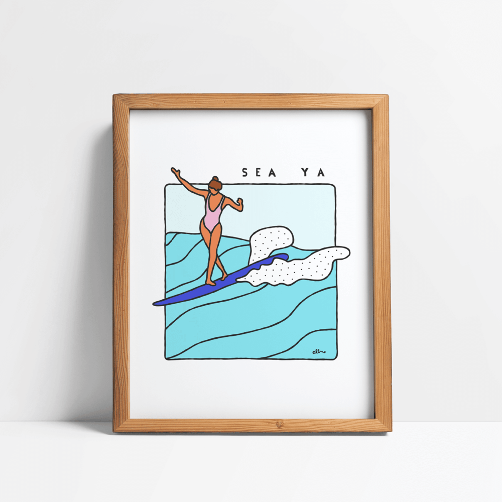 Sea Ya - Print - Alimo