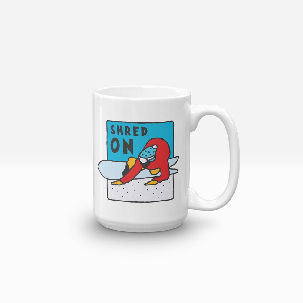 Shred On Ceramic Mug - Alimo