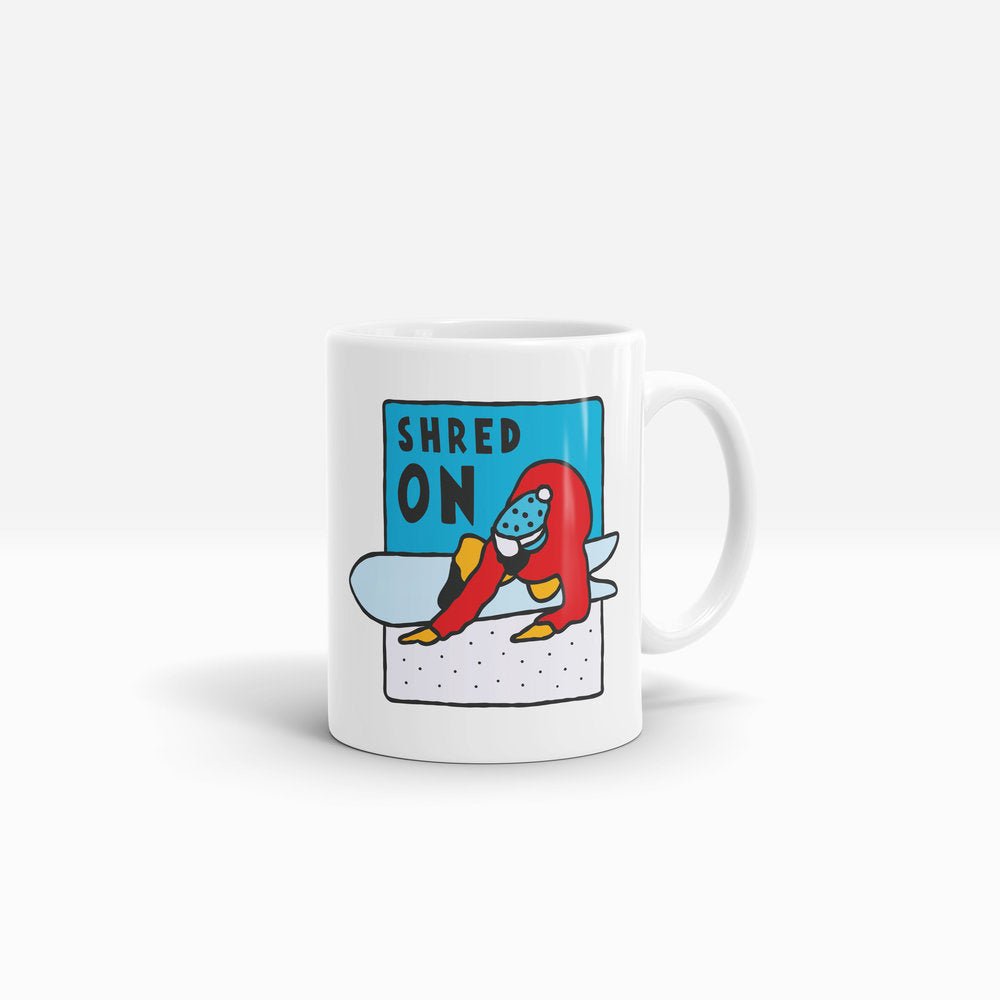 Shred On Ceramic Mug - Alimo
