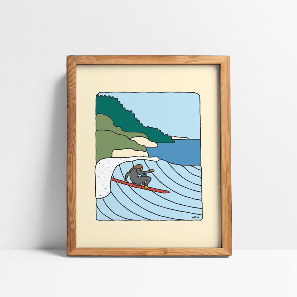 Wetsuit Lounging - Print - Alimo