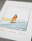 You. Me And...The Sea - Print - Alimo