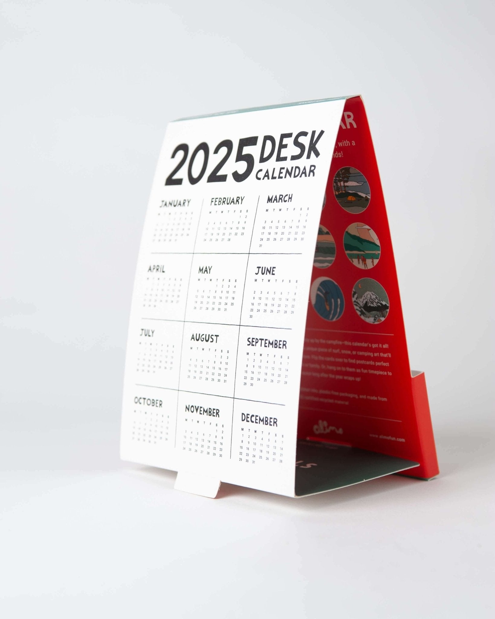 2025 Desk Calendar - Alimo