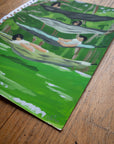 fourth floor hammock | Original Upstate New York Painting by Alimo
