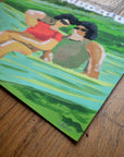 Selfie with the bestie | Original Upstate New York Painting by Alimo