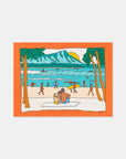 Offline Today surf art print hawaii by Alimo