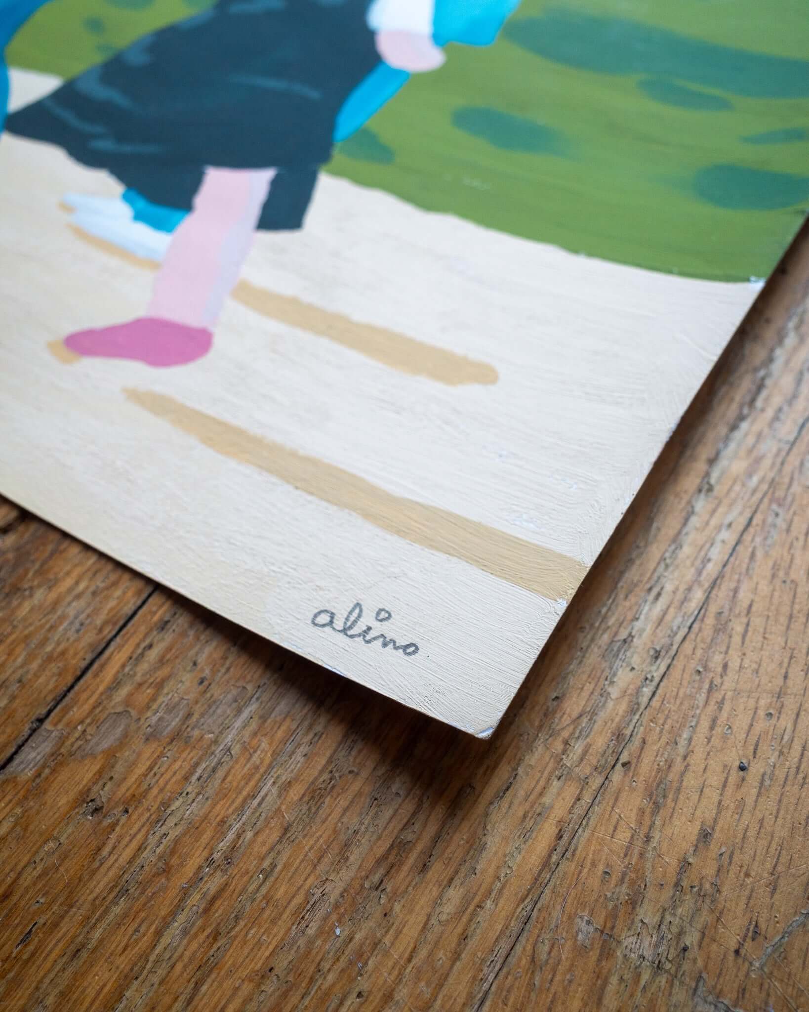 spring walk | July drop 05 | NYC paintings by Alimo