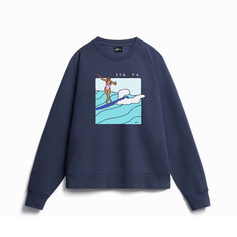 Sea Ya - Organic French Terry Crew