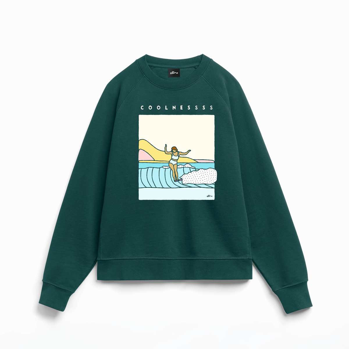 Coolnesss Organic French Terry Crew