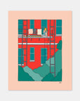 Balcony Chillin - Print