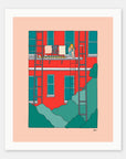 Balcony Chillin - Print