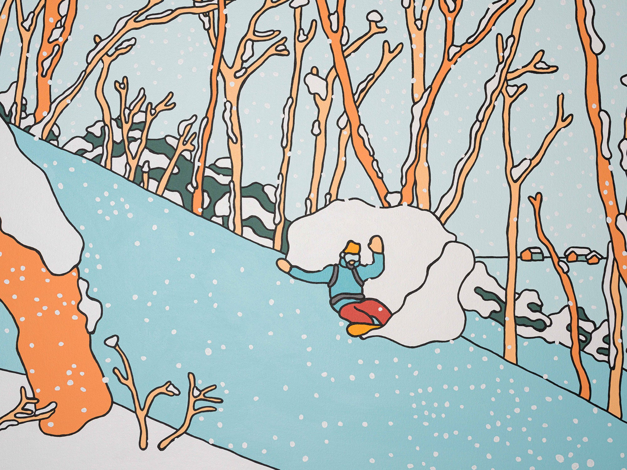 Japow - Japan Snow & Mountain Fine Art by Alimo