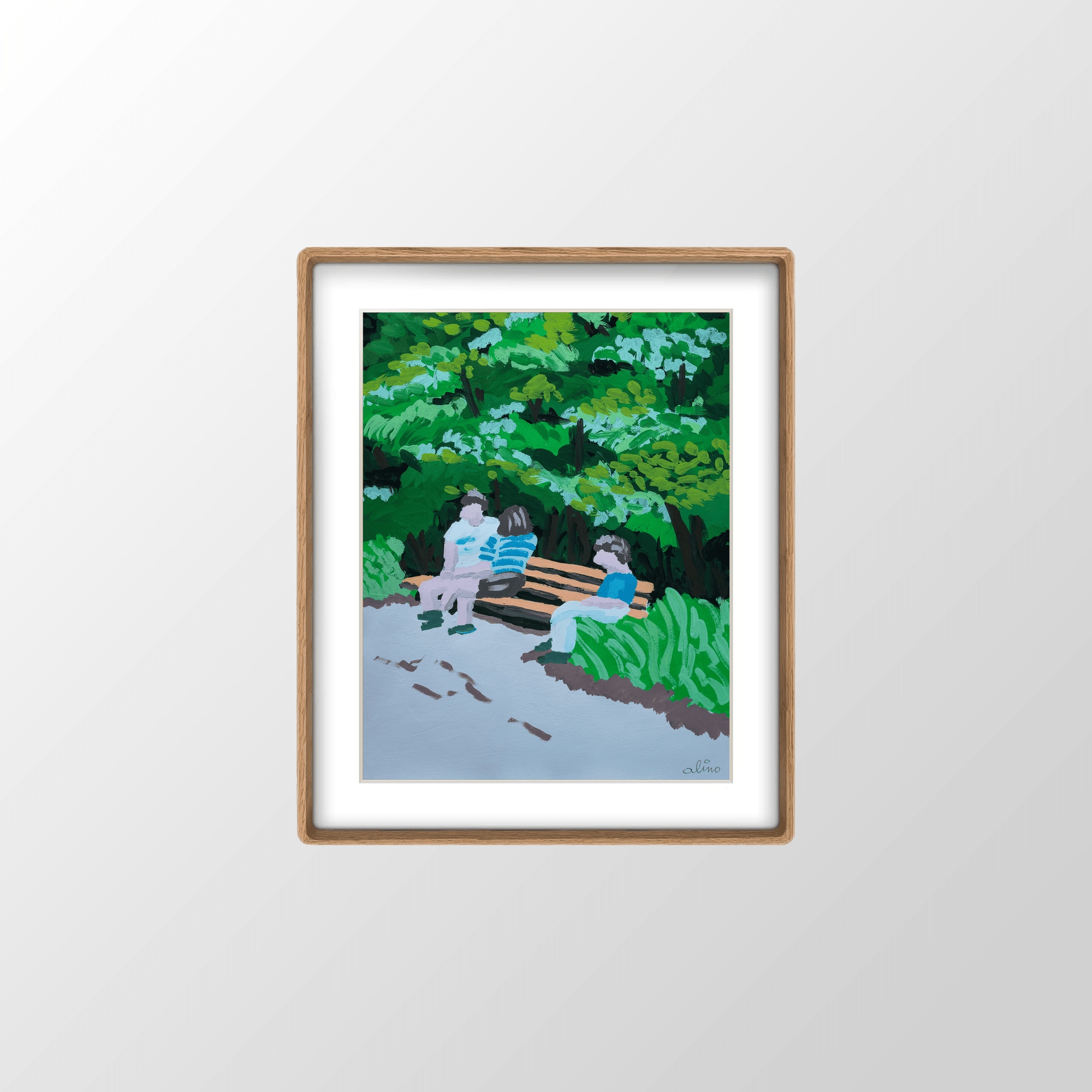 ponder central | July drop 05 | NYC paintings by Alimo