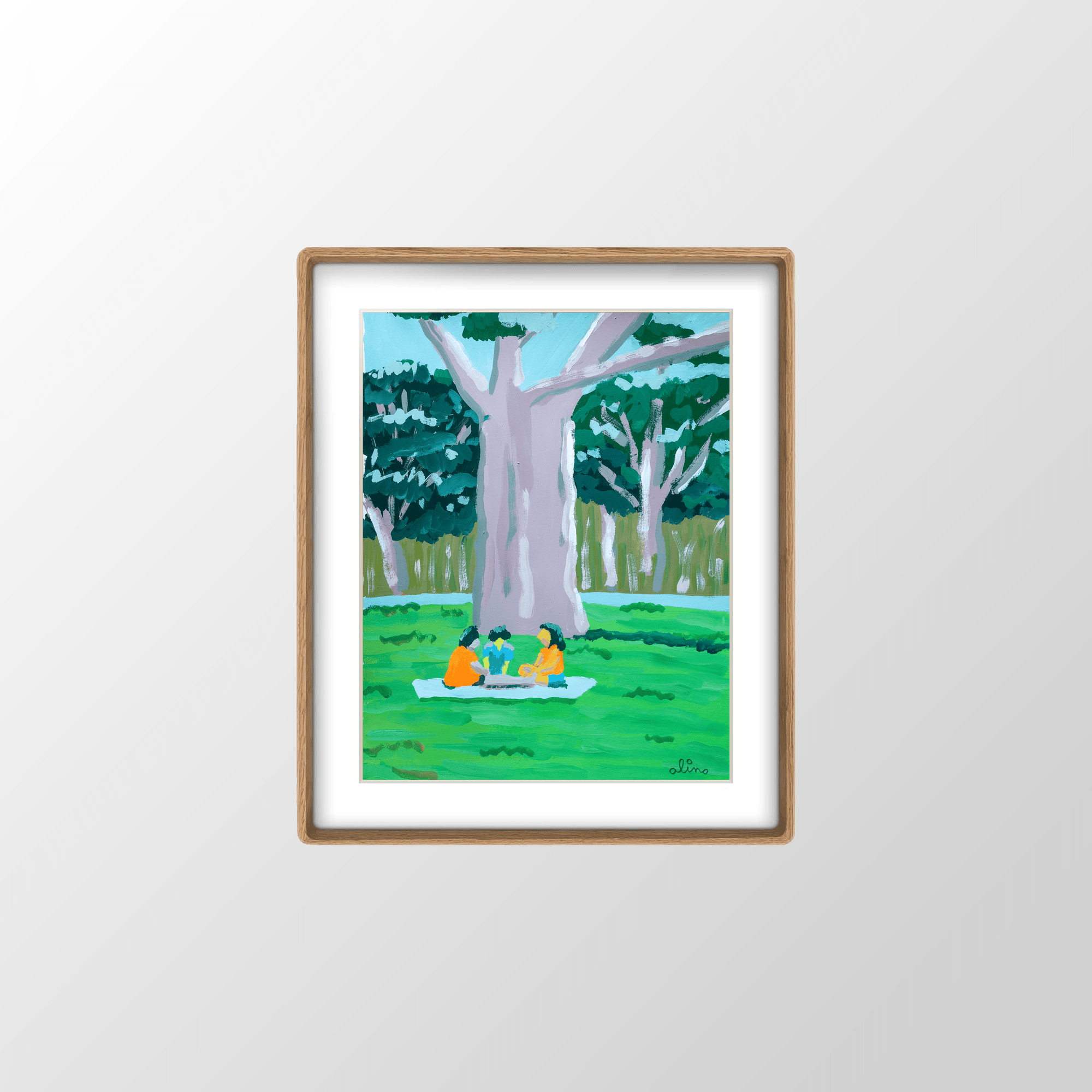 strawberries anyone | July drop 05 | NYC paintings by Alimo