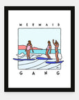 Mermaid Gang - Print