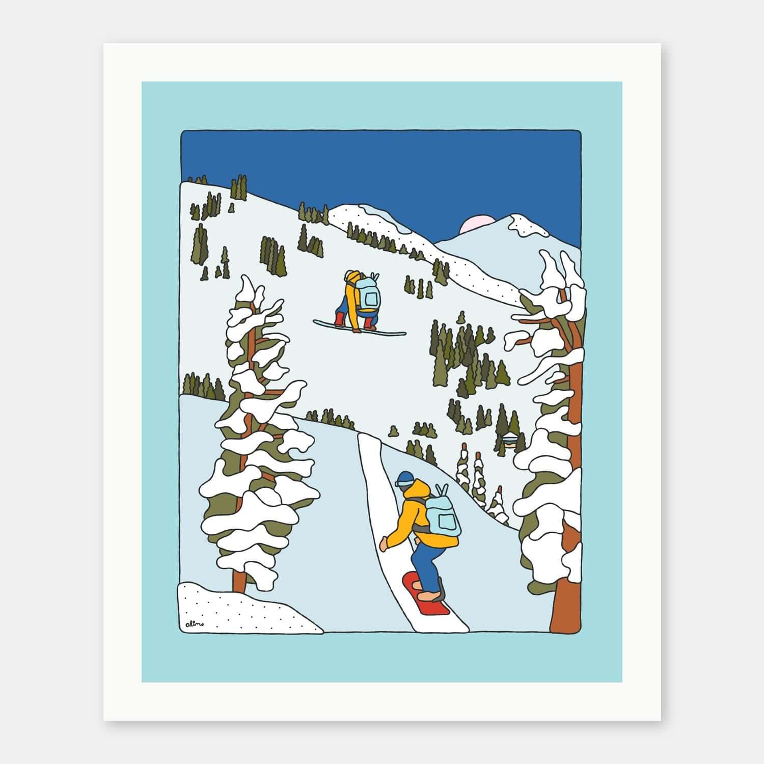Side Hits - Print