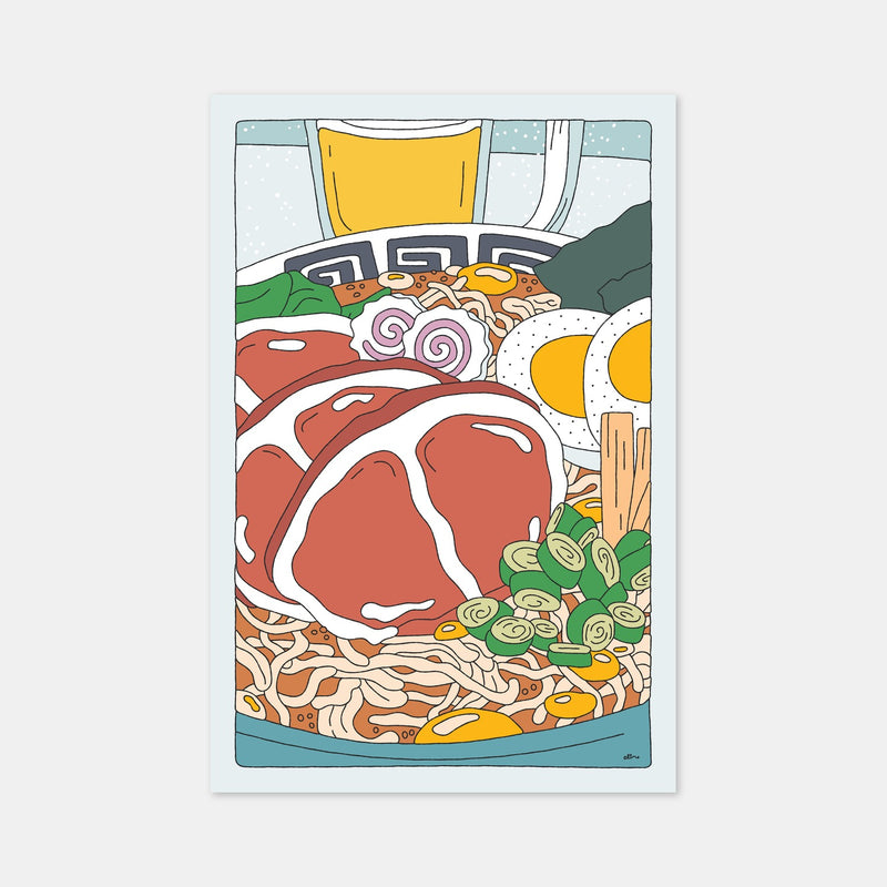 Yudetate Ramen - Print