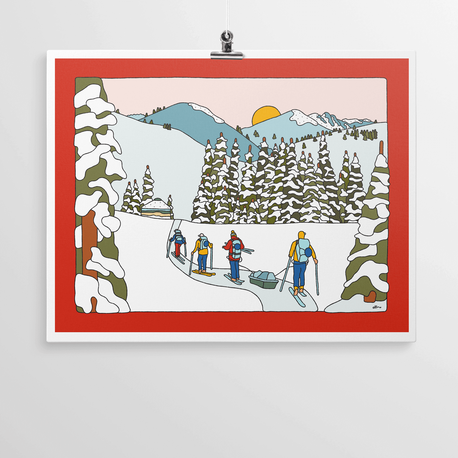 Arrival - Print - Alimo