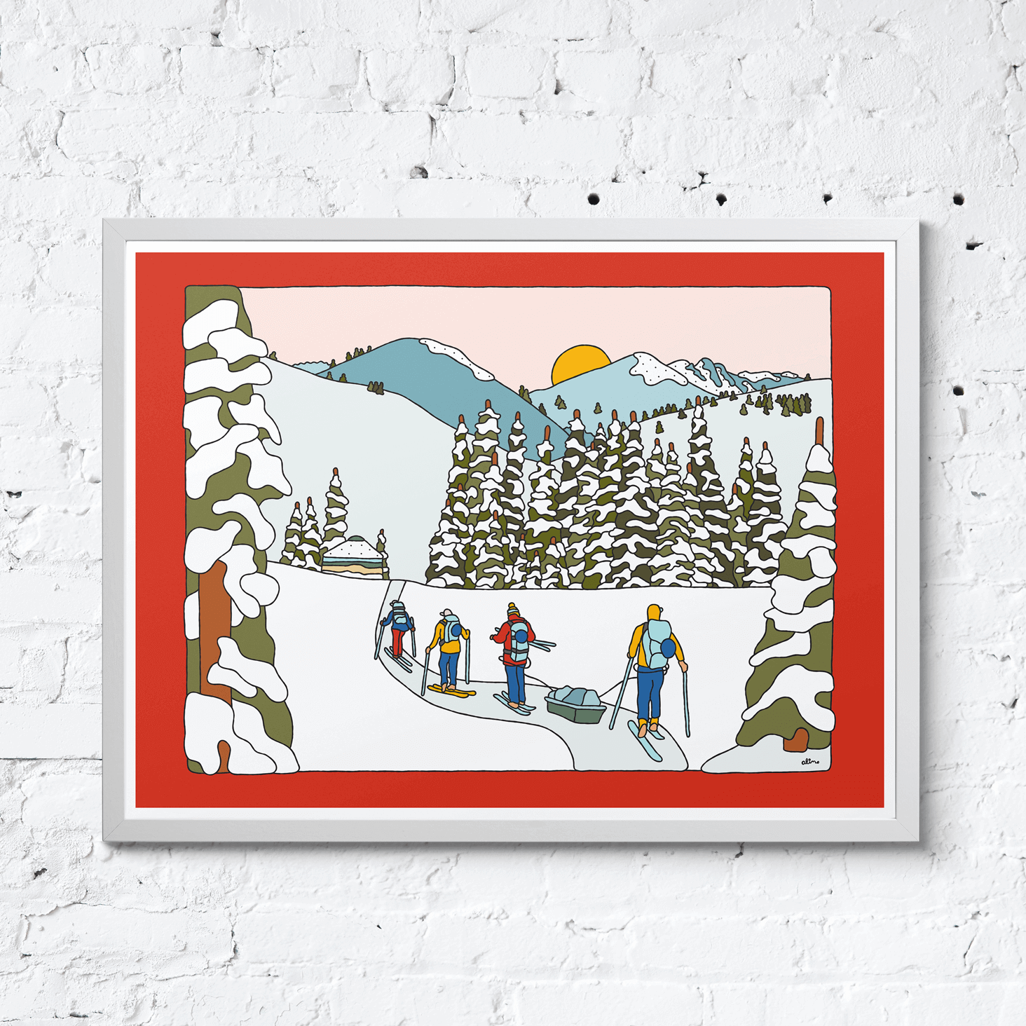 Arrival - Print - Alimo