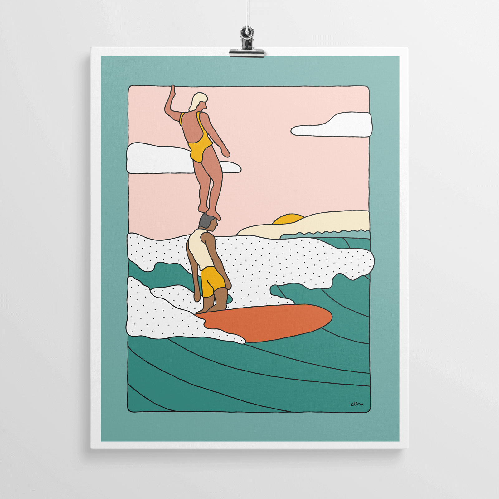 Balance Friends - Print - Alimo