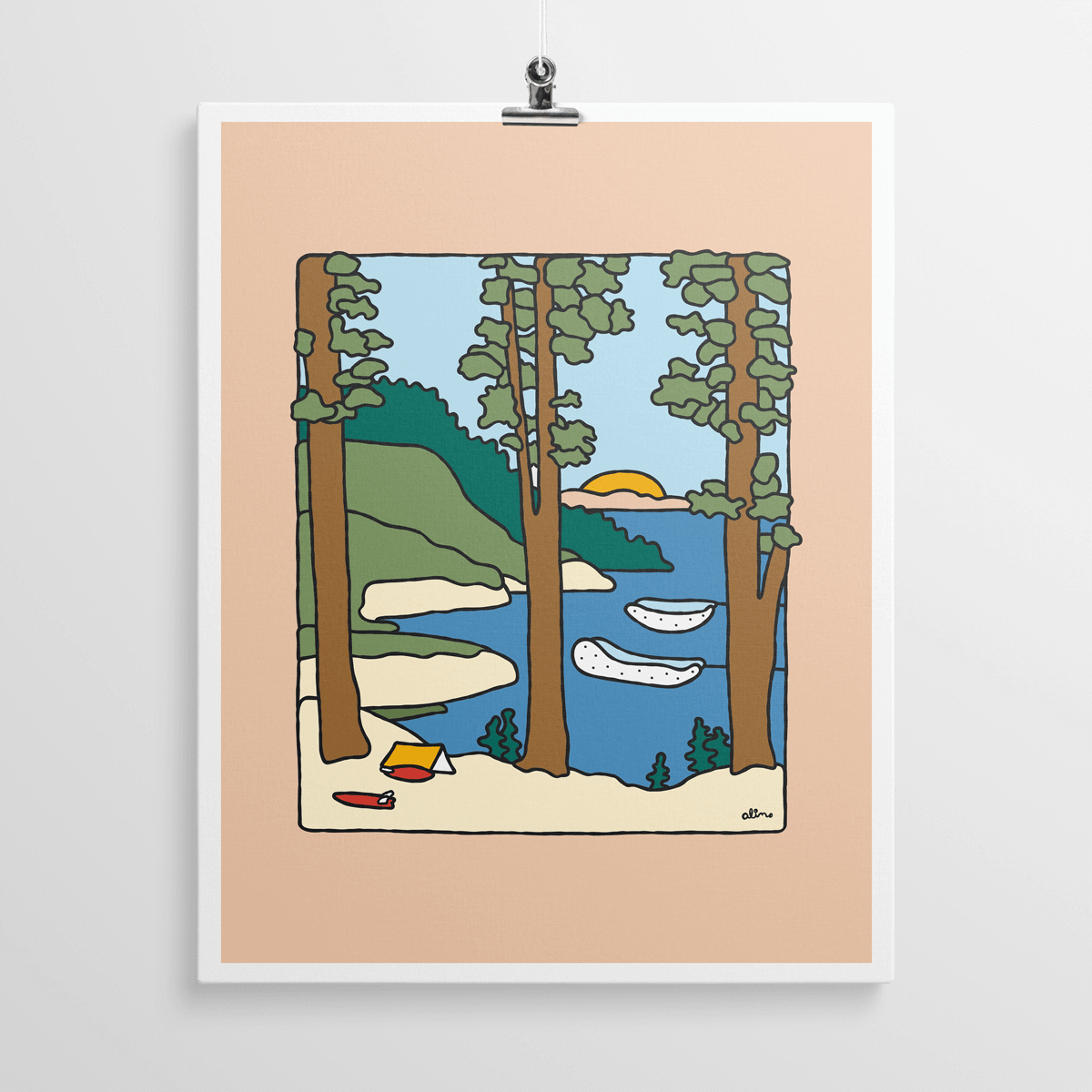 Camp Dreams - Print - Alimo