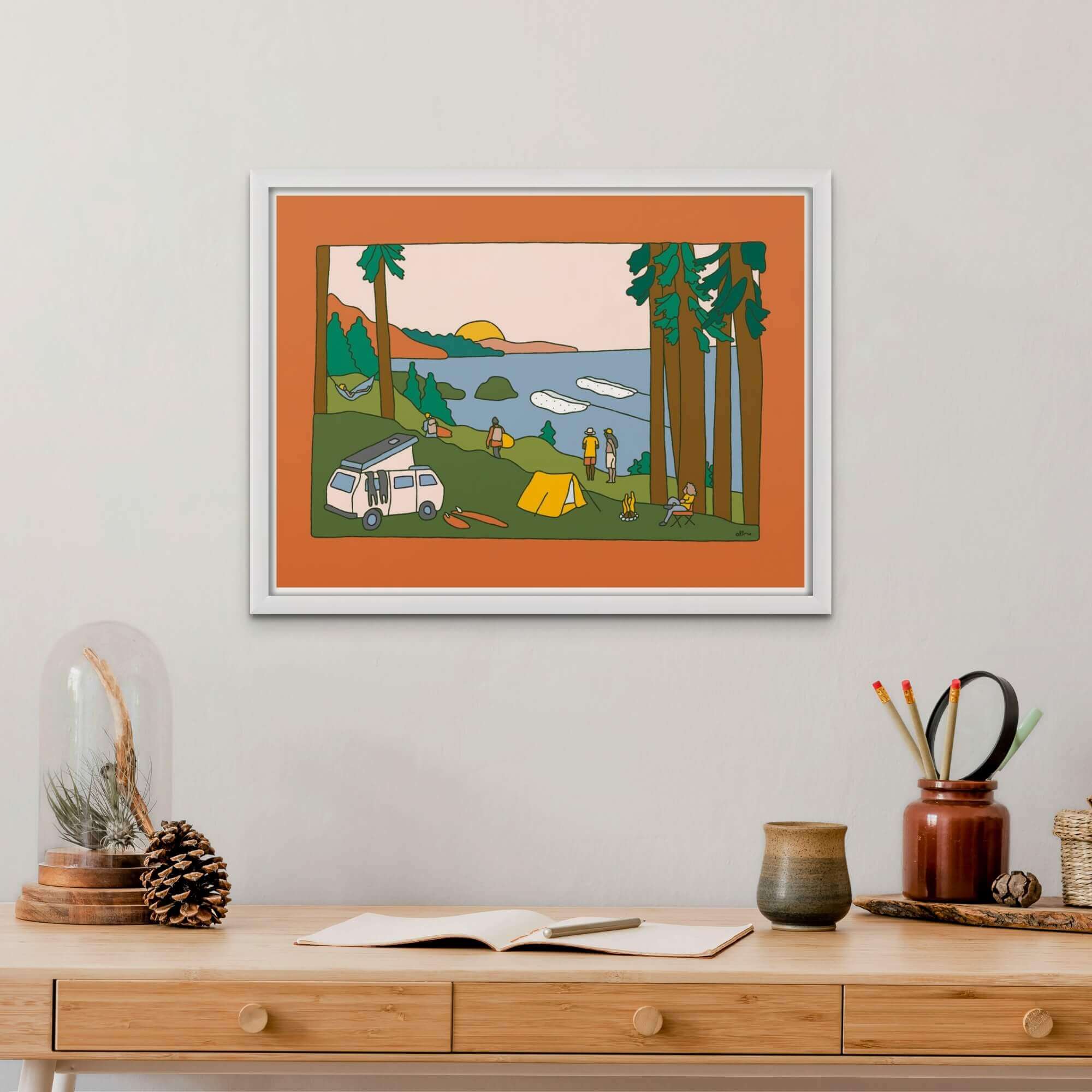 Camping Sessions - Print - Alimo