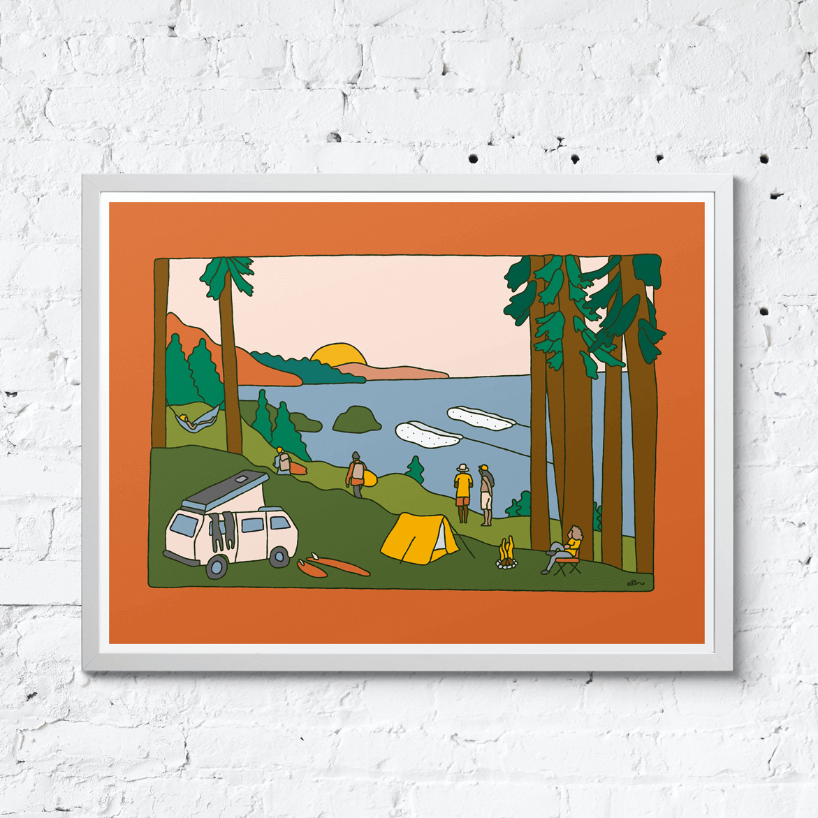 Camping Sessions - Print - Alimo