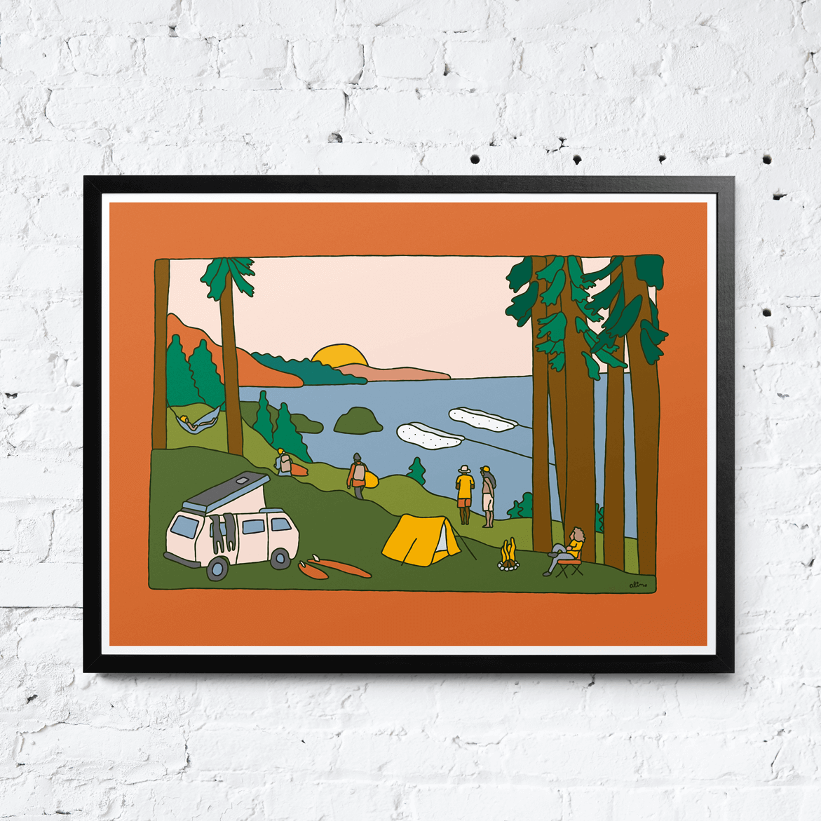 Camping Sessions - Print - Alimo