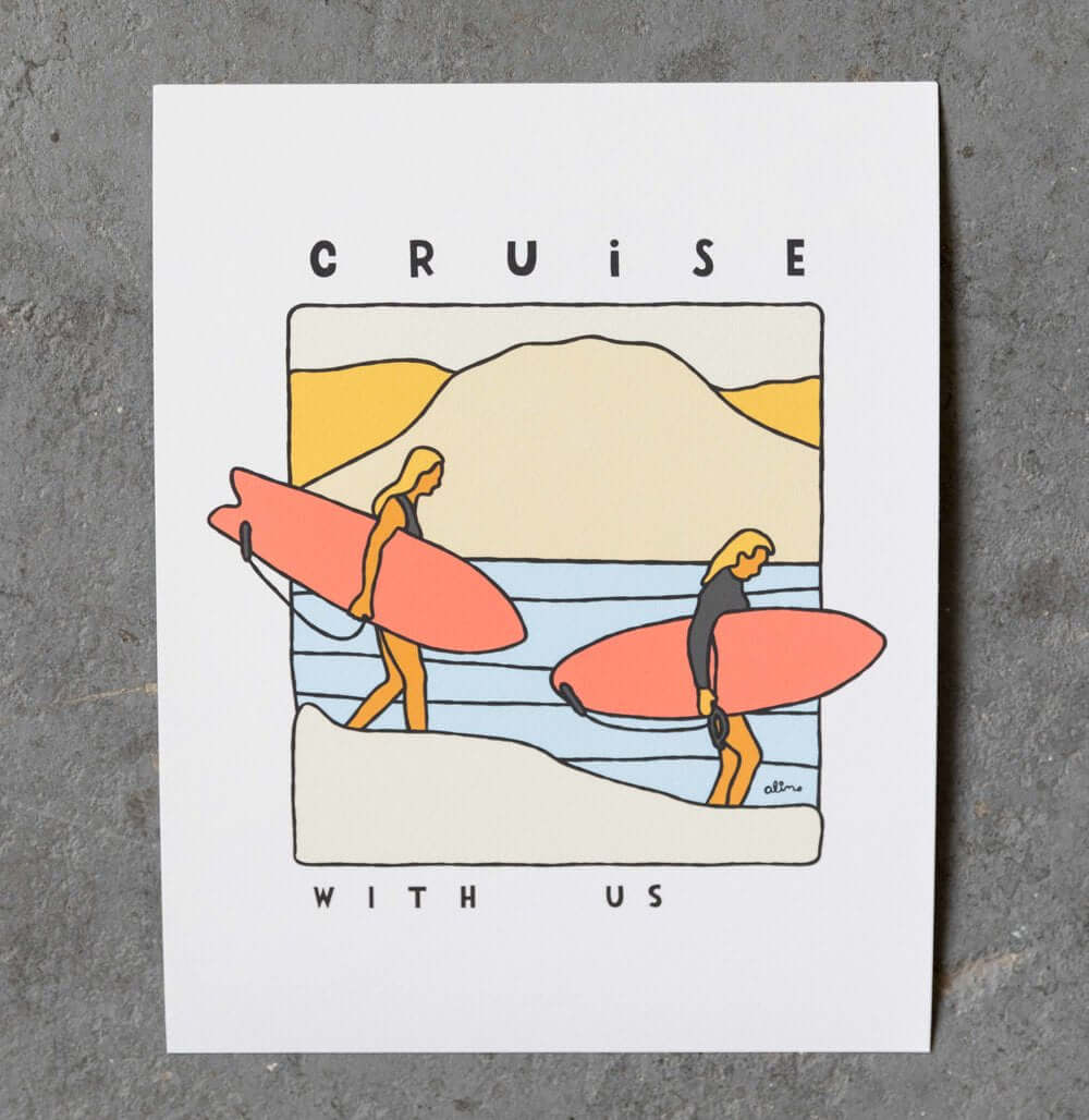 Cruise With Us - Print - Alimo