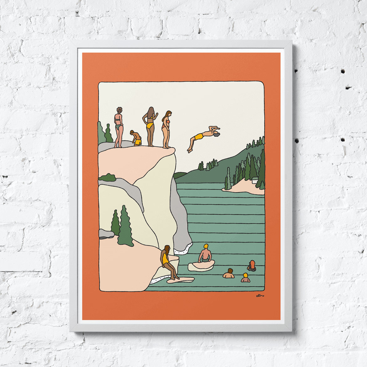 Free Dives - Print - Alimo