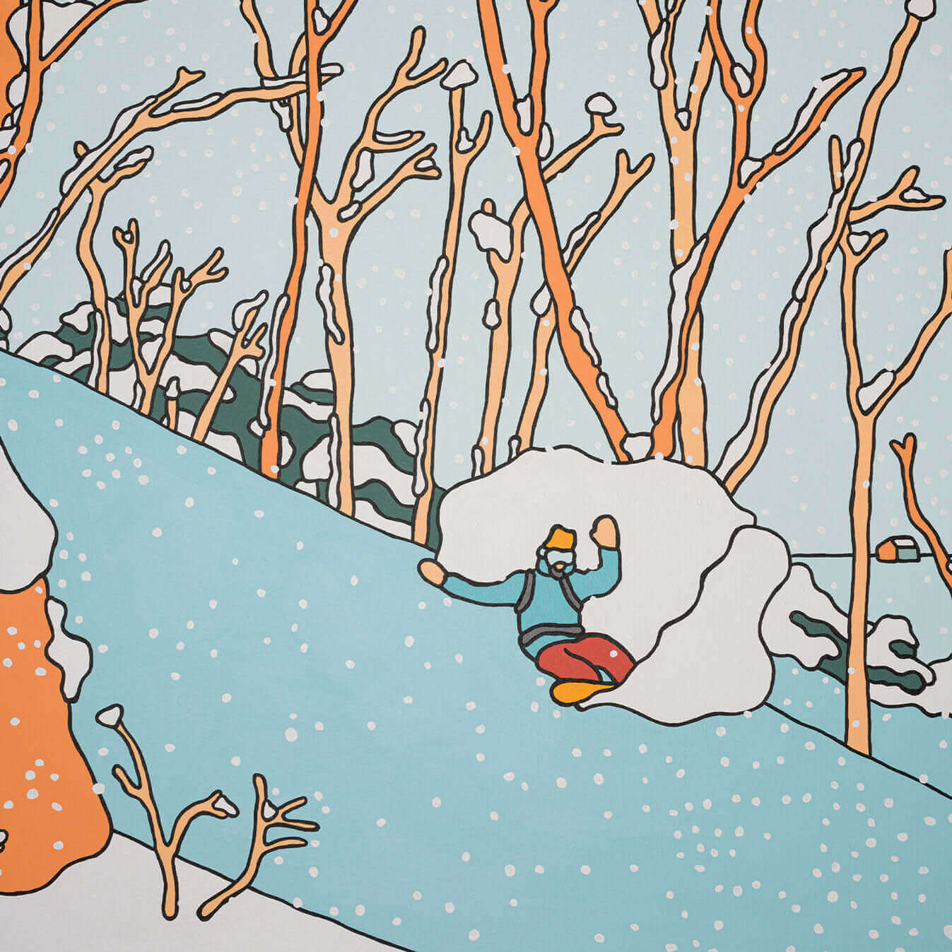 Japow - Limited Edition Print - Alimo