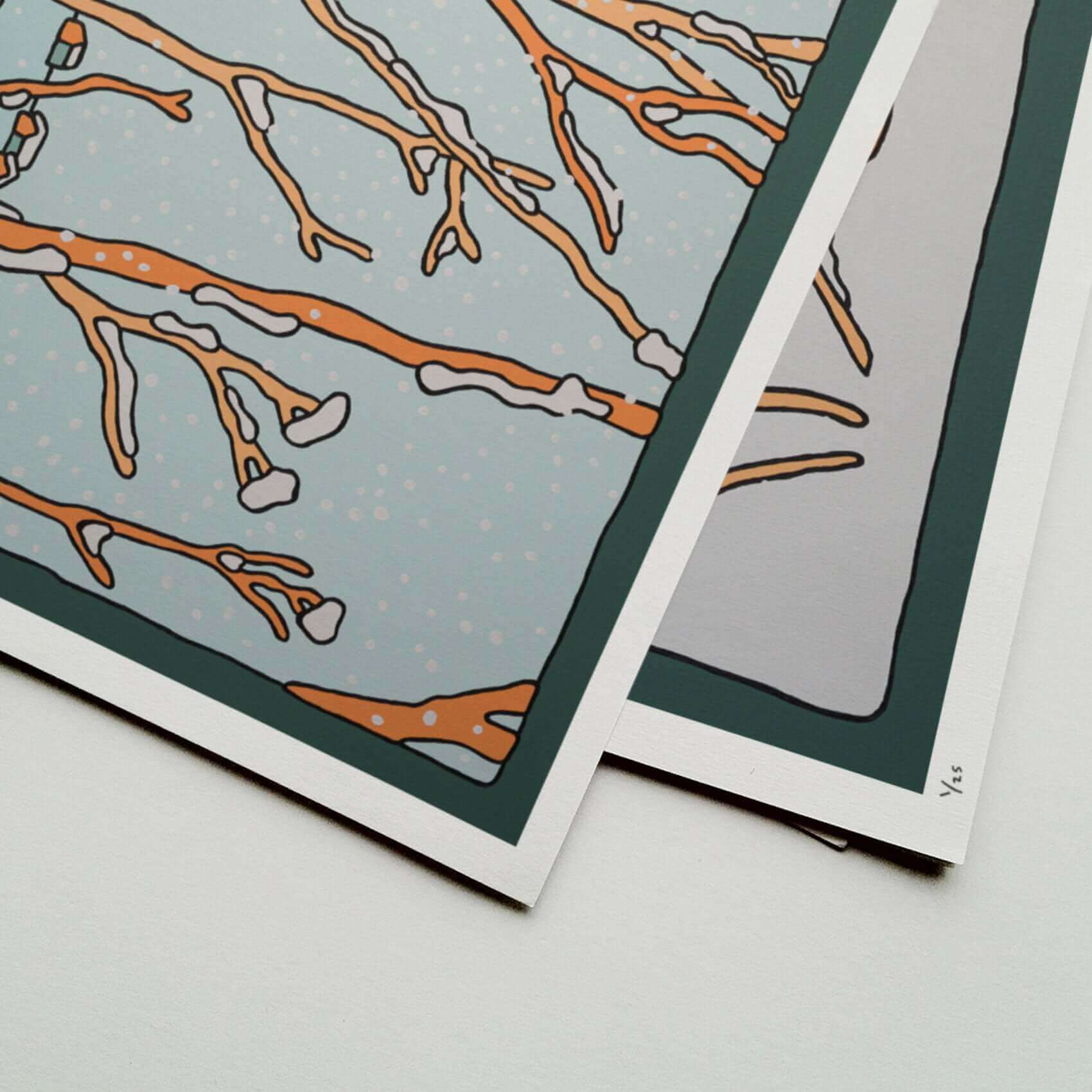 Japow - Limited Edition Print - Alimo