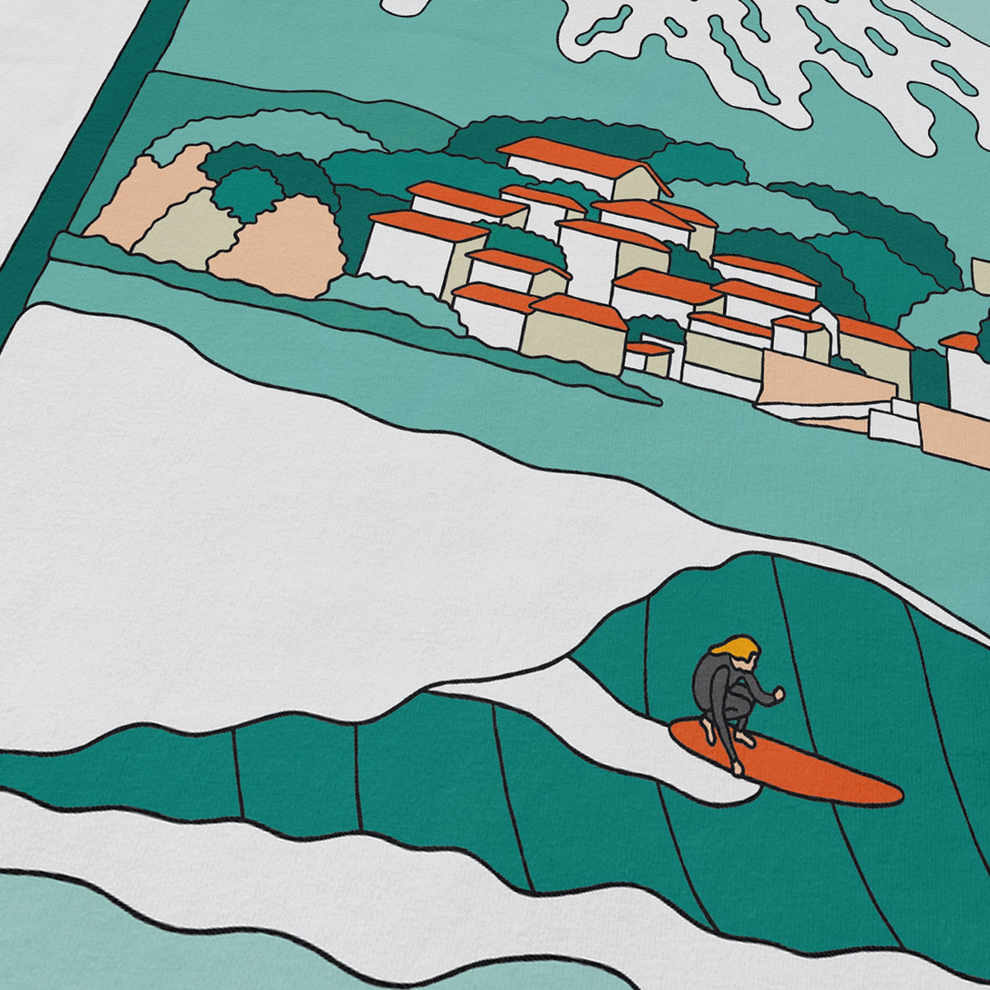 Kamakura - unisex t shirt