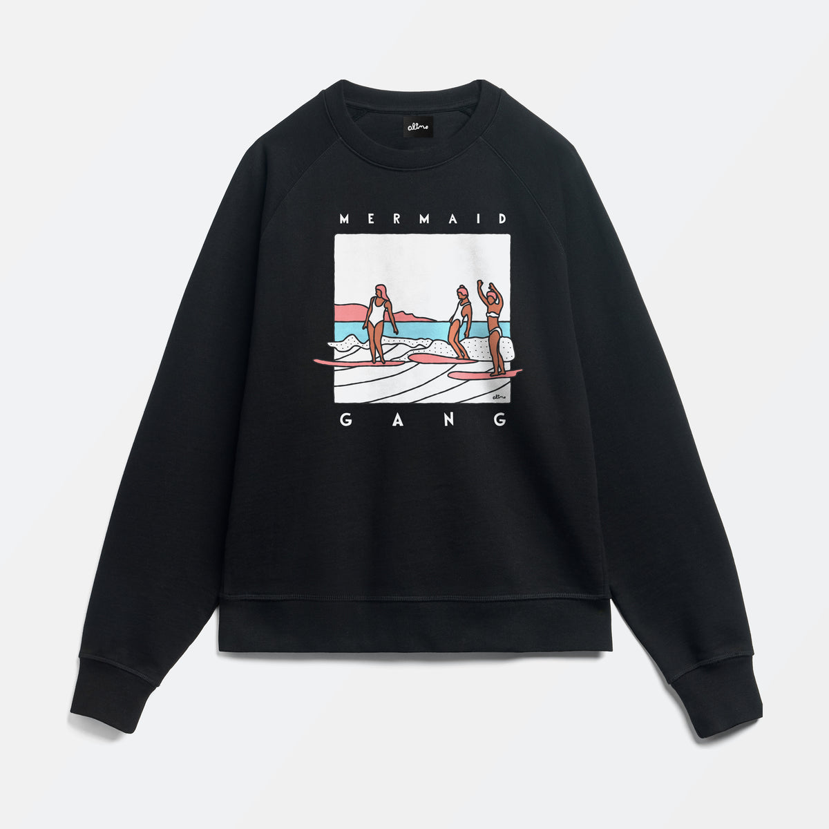 Mermaid Gang - Organic French Terry Crew