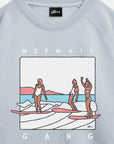 Mermaid Gang Organic French Terry Crew