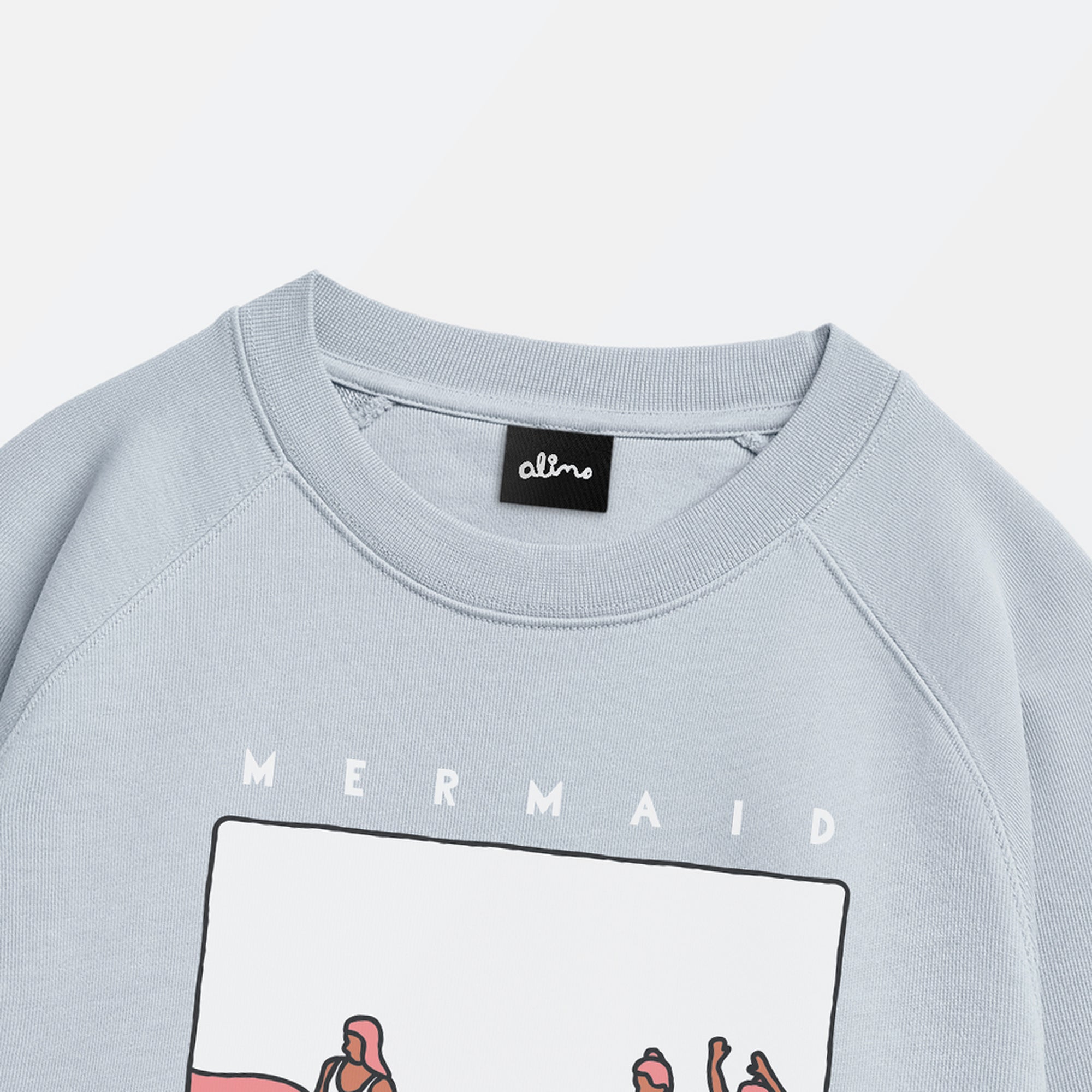 Mermaid Gang Organic French Terry Crew