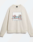 Mermaid Gang surfing sweatshirt by Alimo